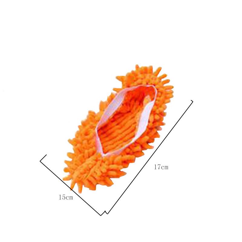 1 adet Toz Temizleyici Terlik Ev Banyo Zemin Temizleme Paspas Temizleyici Terlik Tembel Ayakkabı Kapağı