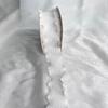 10 Yards Fishtail Yarn Ribbons Gift Wrapping Bouquets 2.5Cm Chiffon Ribbon Wave Edge Pleated Diy Decor