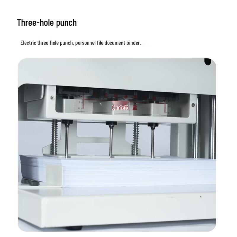 Comet CK-450Z Electric Three-Hole Punch CN plug (adapter included)