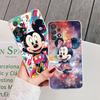 Coque Transparente Disney Pour Samsung Galaxy A57 A37 A56 A36 Coques A55 A54 A35 A26 A07 A17 A16 A06 A34 A15 Housse antichoc Mickey Mouse