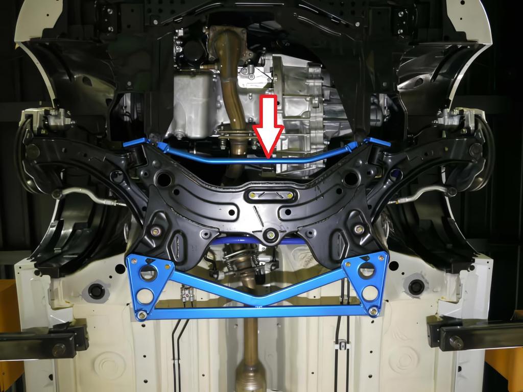 CUSCO Lower Arm Bars for Suzuki Swift Sport 619 475A (Version I) (Front)