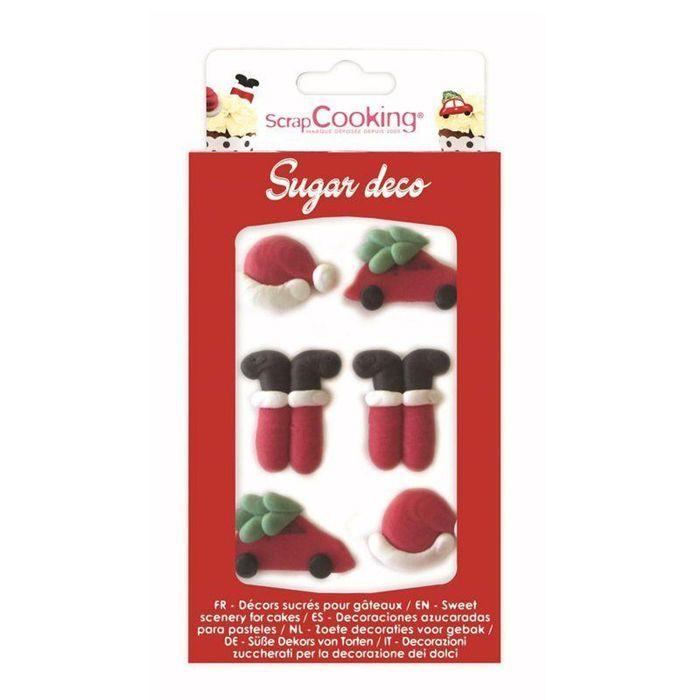 12 Sweet Santa Decorations