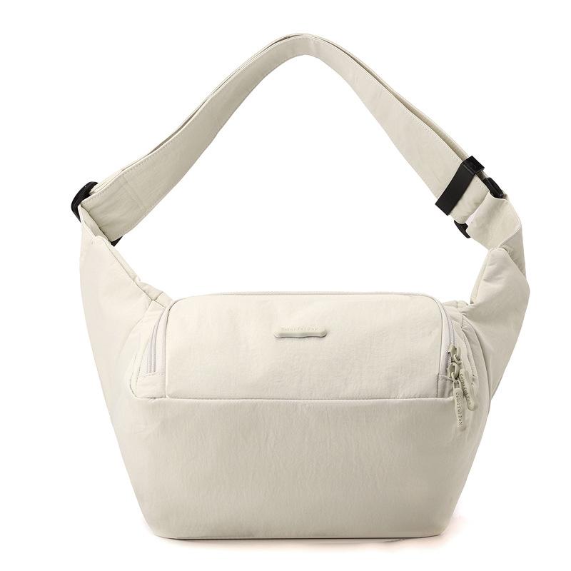 New Women's Crossbody Shoulder Bag Macaron Color Simple Commuter Versatile Chest Bag Fanny Pack