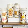 Large Capacity Cartoon Thermal Cup 316 Stainless Steel Capybara Coffee Mug  Kids