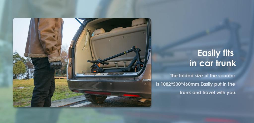 KuKirin S1 Max 350W faltbarer Elektroroller, 36V 10.4Ah, 39km Reichweite, 30km/h Geschwindigkeit, geeignet für den Stadtverkehr