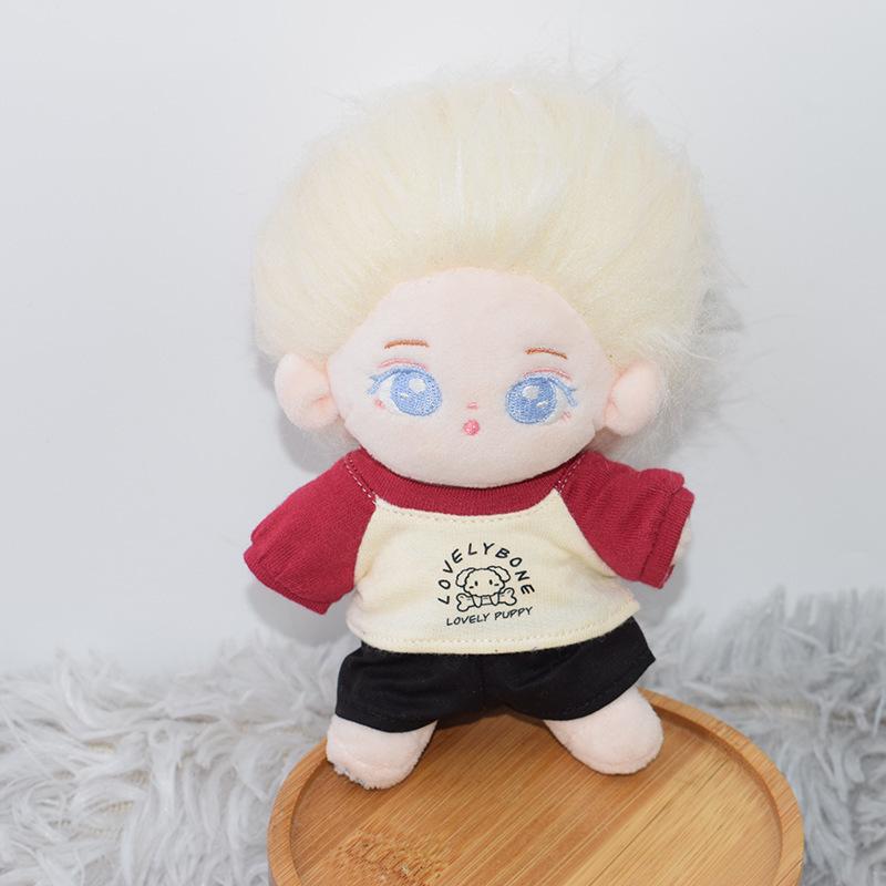 Available Doll Clothes: 10CM 20CM Cotton Hoodie Set for Normal or Chubby Star Dolls.
