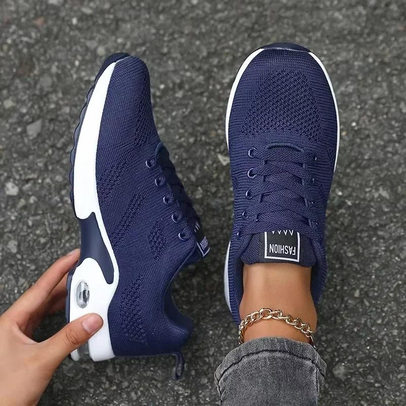 Women'S Running Shoes Lightweight Breathable Mesh Fashionable Luxurious Design Travel Shoes Outdoor Training Walking Shoes