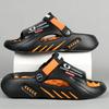 New Slippers for Men, Summer Thick Soled Comfortable Sandals, Outdoor Beach Anti Slip Casual Shoes, Plus Size Sports Sandals