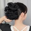 Schwarze Netzblume Haarspange Damen Haifisch Pferdeschwanz Clip Kopfschmuck Temperament Blume Haarklammer Kopfbedeckung