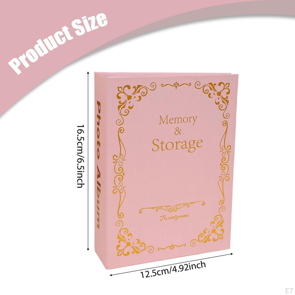 Photo Album 4x6 50 Pages,Picture Book with 100 Pockets DIY Memory for Party