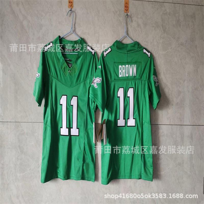 Youth Rugby Jersey Boys NFL San Francisco 49ers Eagles Team Fan Apparel Cotton Sportswear