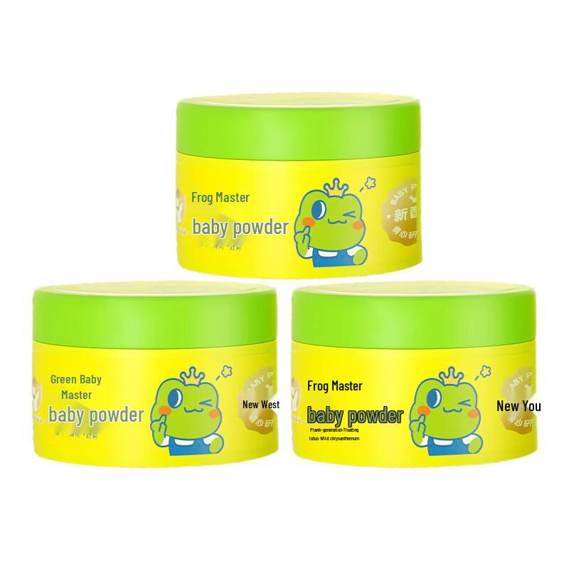 

Frog Prince Baby Prickly Heat Talcum Powder 3-Pack