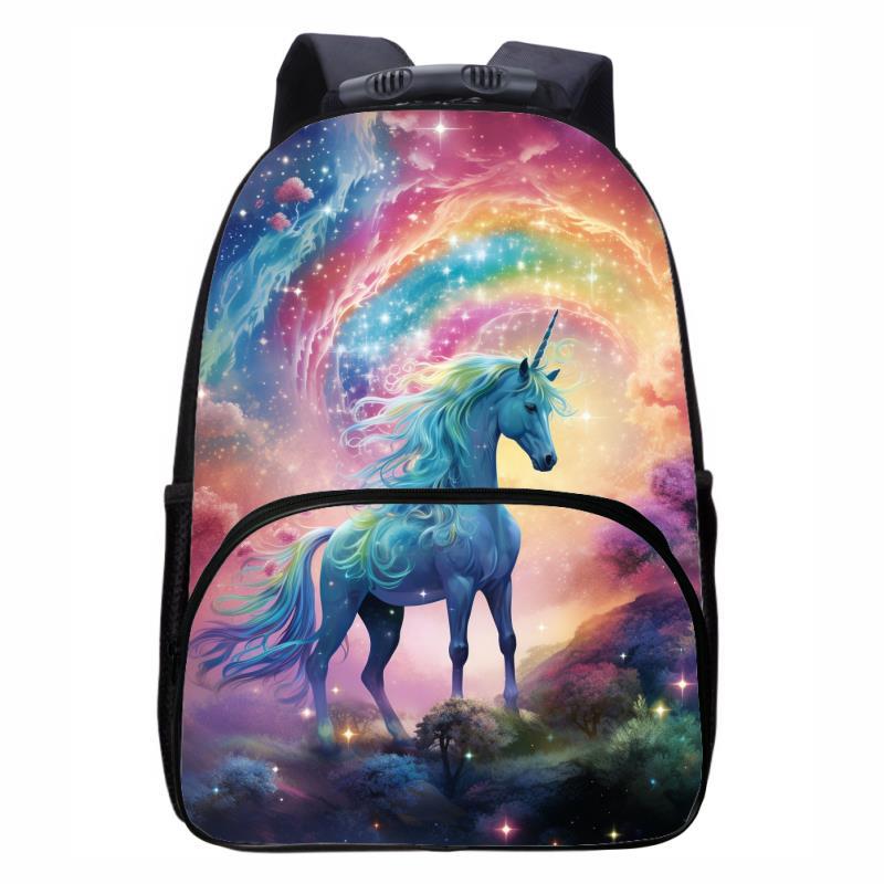 Zaino Scuola Primaria e Secondaria Unicorno Zaino Moda Uomo e Donna