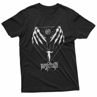 Nosferatu Succumb To The Darkness Gothic Horror Vampire Graphic 100% Cotton T-shirt Mens Tees Top
