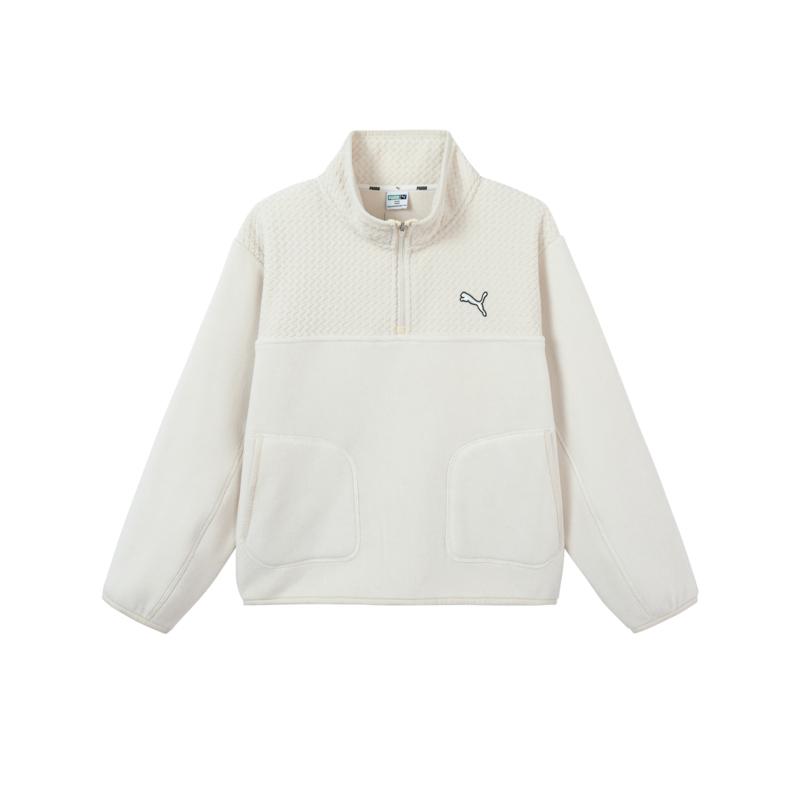 PUMA Kids Sweatshirts Stand Collar Thickened 353425121205-10301 110