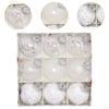 9 Pieces Christmas Ball Decorations Home Decor Pendants Xmas Tree Hanging Ornaments for Festival