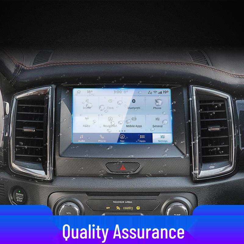 Ford Kuga F-150 EVOS Navigation Screen Protector - Tempered Film for Ranger Car