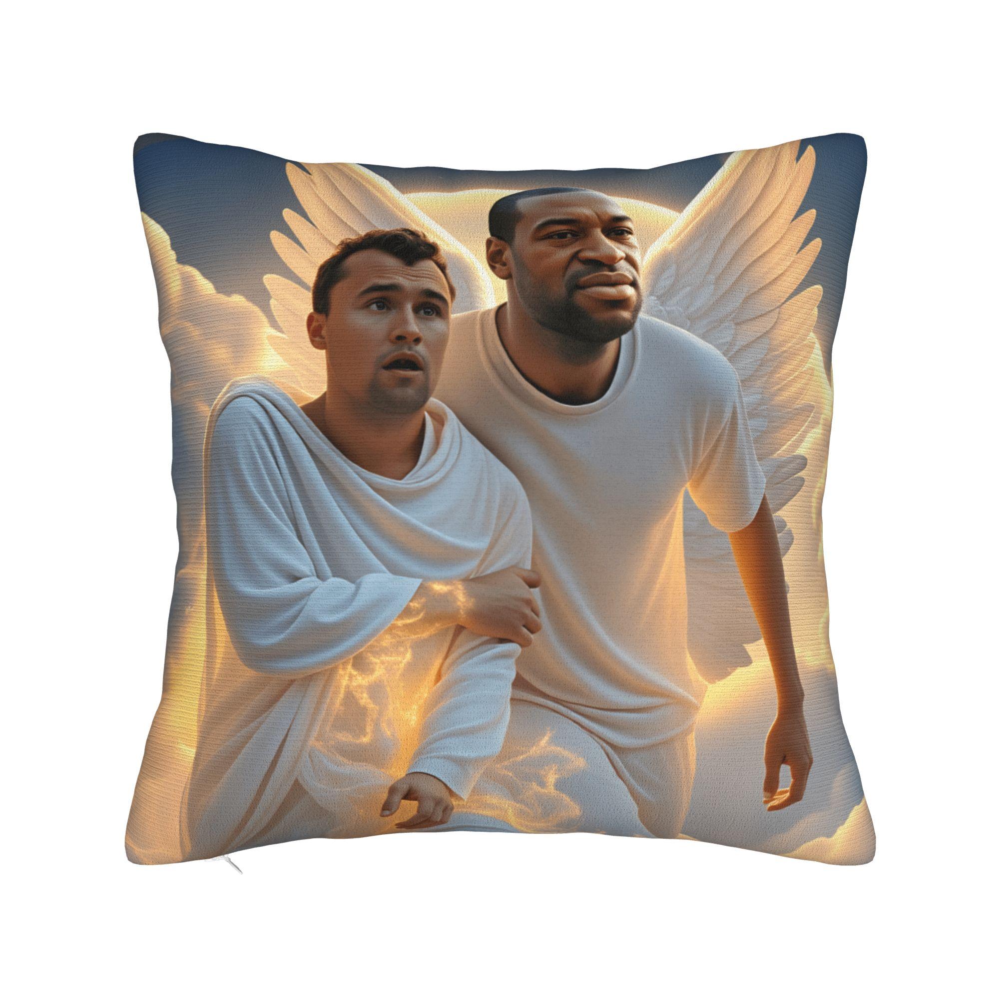 Смерть Чарли Кирка Наволочки Винтажная Наволочка Для Дивана Диванчика Спальни Мягкая Наволочка 45x45cm