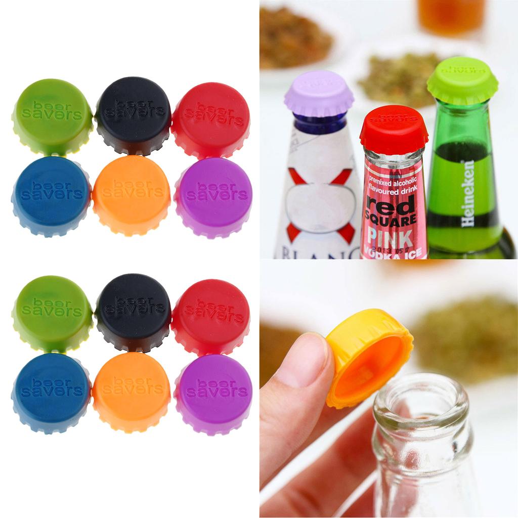 Silicone Stoppers Reusable Bottle Seals Silicone Bottle Caps Reusable Bottle Stoppers Kitchenware Accessories for Wine
