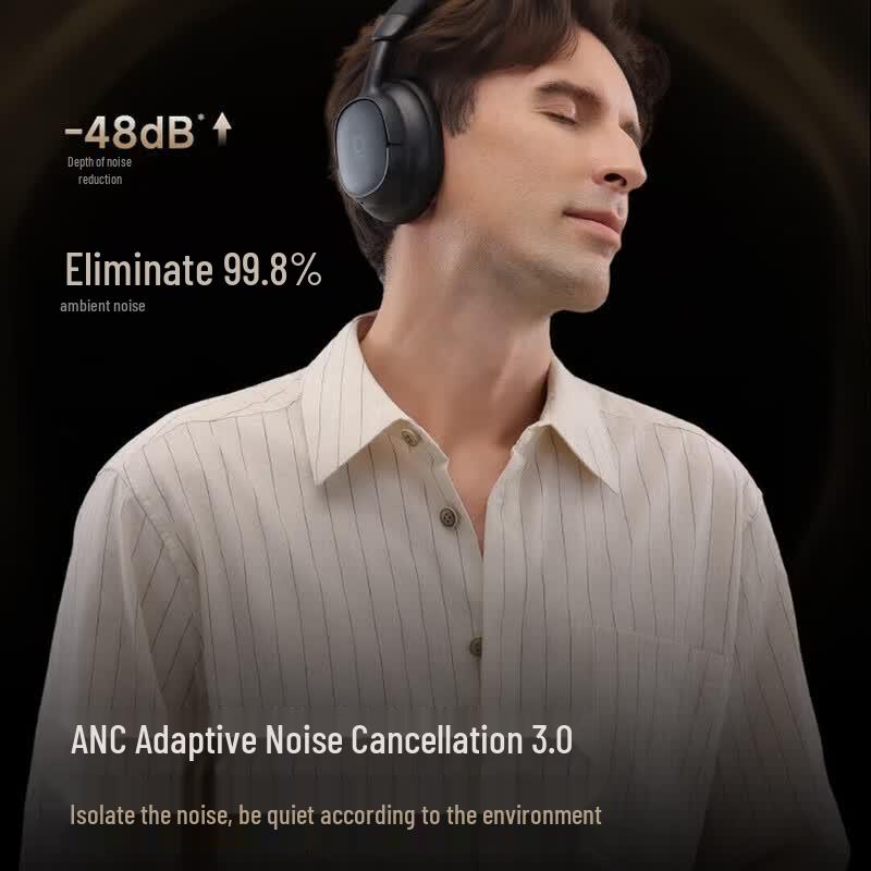 Baseus MH1 Over-Ear Active Noise Cancelling Bluetooth Headphones