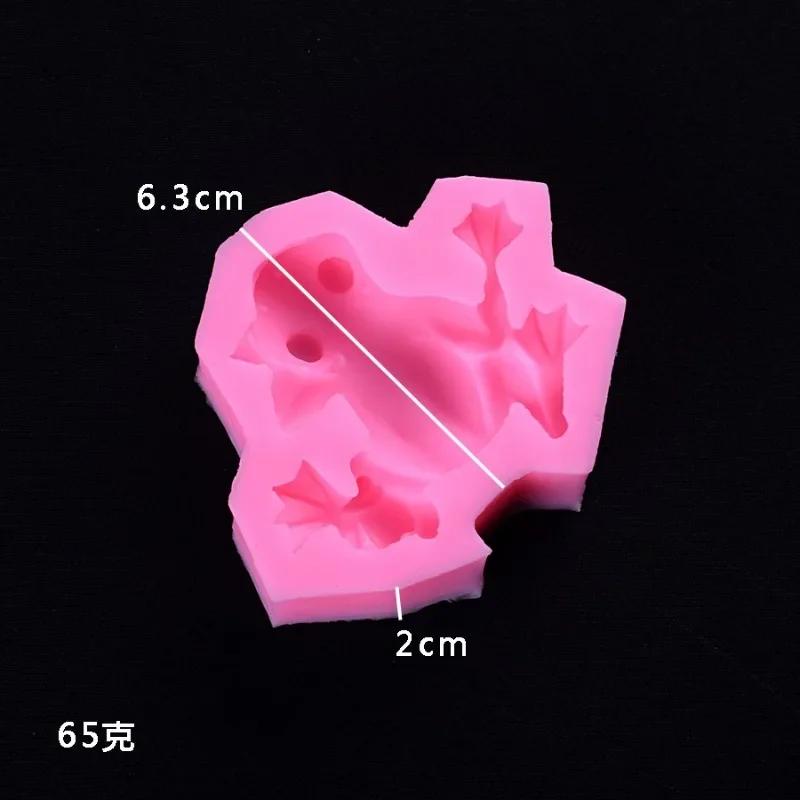 3D Frog Chocolate Mold DIY Handmade Soap Epoxy Mold Cake Mold Silicone Mold Baking Tools Cake Decoration