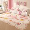 Carpet for Living Room Soft Fluffy Comfortable Floor Mat Cute Cartoon Pink Rug Large Size Rugs Sweet Girl Home Decoration