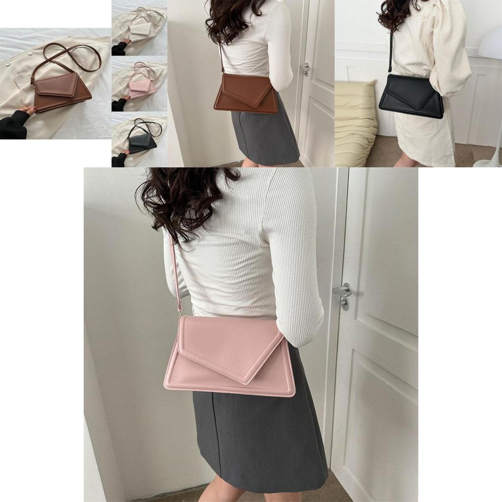 Chic Minimalist Small Square Bag Casual Everyday Purse For Women Available In Black White Pink Brown Khaki