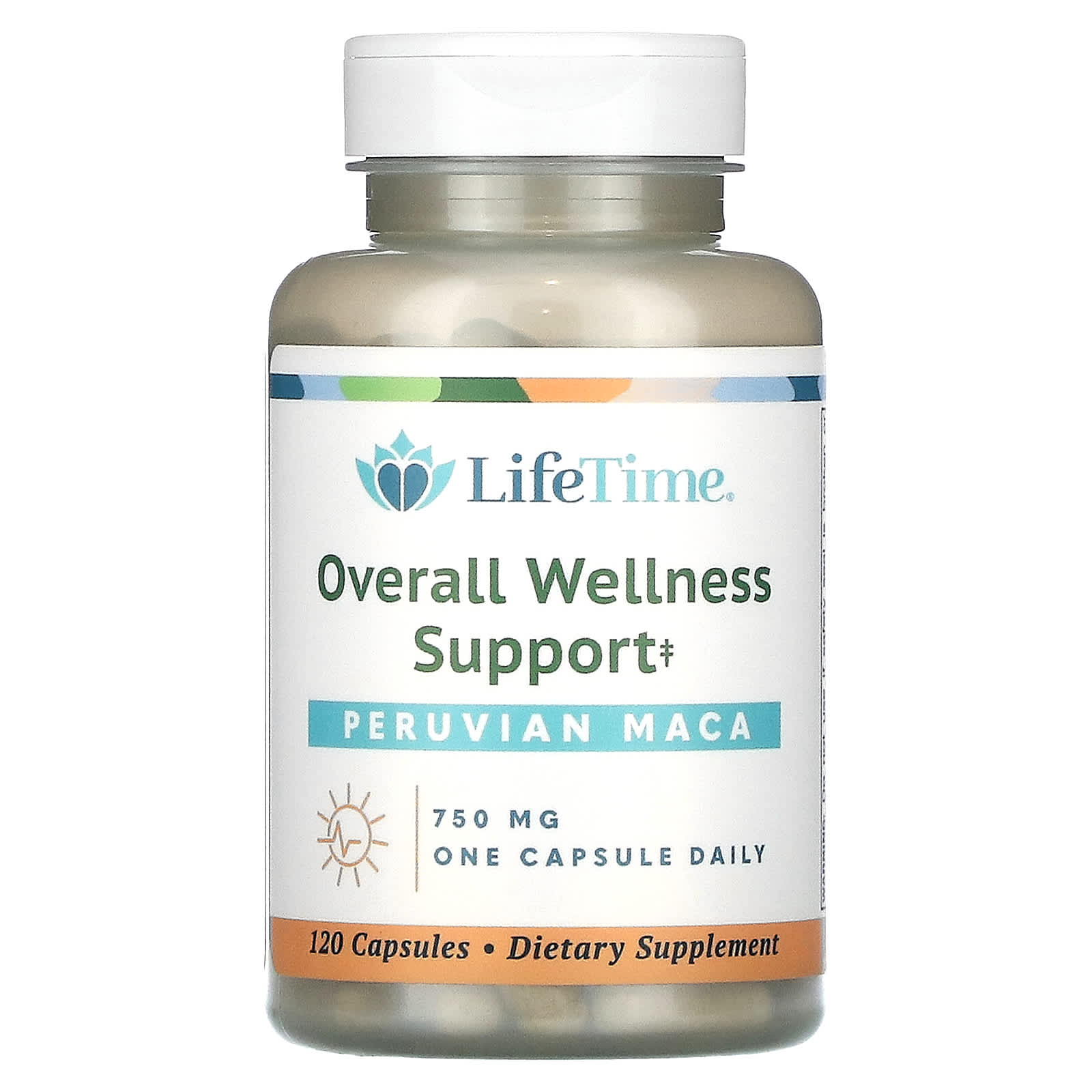 

LifeTime Vitamins, Peruvian Maca, 750 mg, 120 capsules
