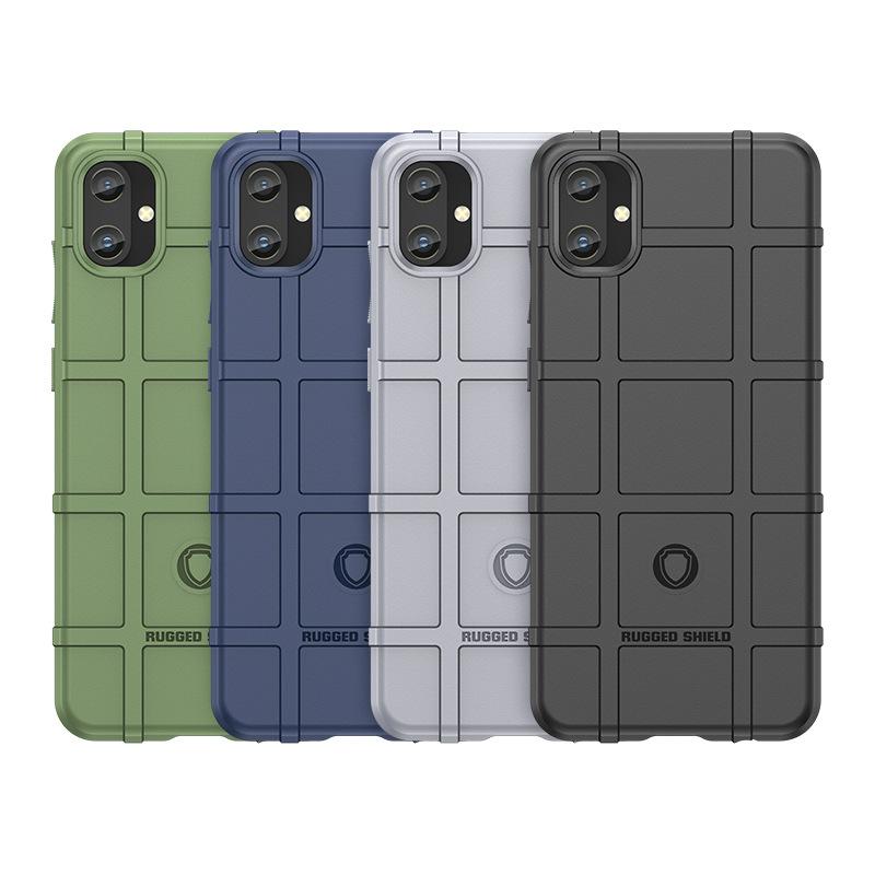 Applicable To Samsung A11 Mobile Phone Case A11S Protective Case A11 Thickened All-inclusive Silicone Shield Anti-drop Matte Thickened