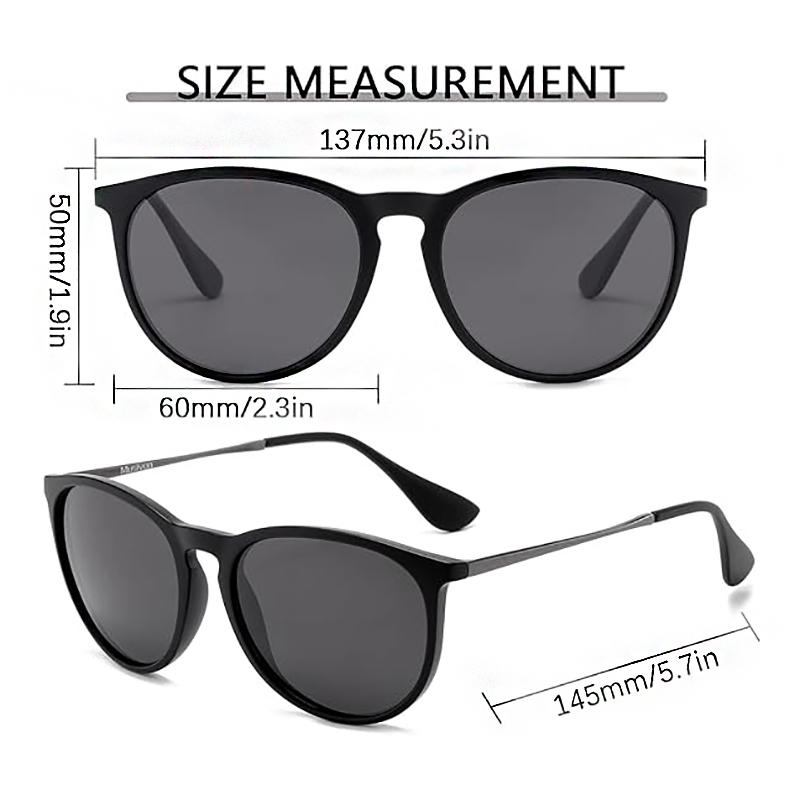 Popular Metal Frame Sunglasses Women Men Round Sun Glasses Woman Shades Glasses Classic Female Sun Glasses Driving