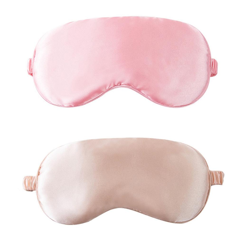 Oboustranná simulovaná hedvábná oční maska, oční maska Sleep, Silk Hot Compress, Ice Compress, Ice Silk Eye Mask