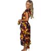 AX Paris Womens/Ladies Floral Frill Hem Wrap Dress