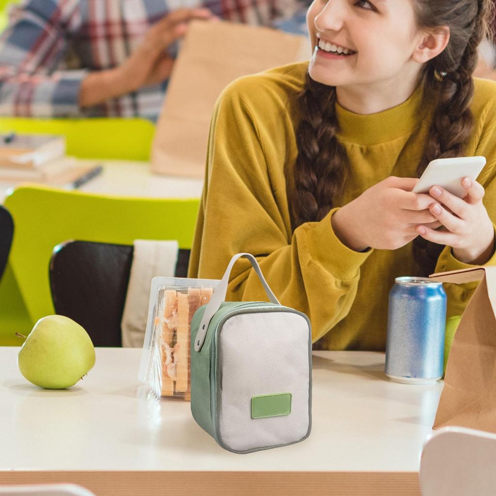 Linkidea Insulated Food Jar Thermal Snack Lunch Cooler Bag for Food Perfect for Office Work or Outdoor Compatible with THERMOS 16 and Blockhutte Bag,