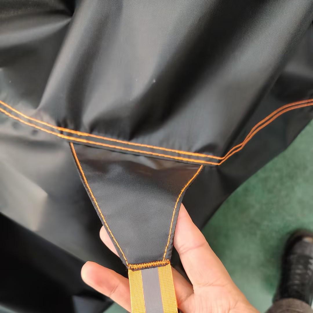 Thickened Windproof Waterproof Oxford Cloth Fabric for Car, Boat, and Stool Covers Black 210D Oxford Fabric