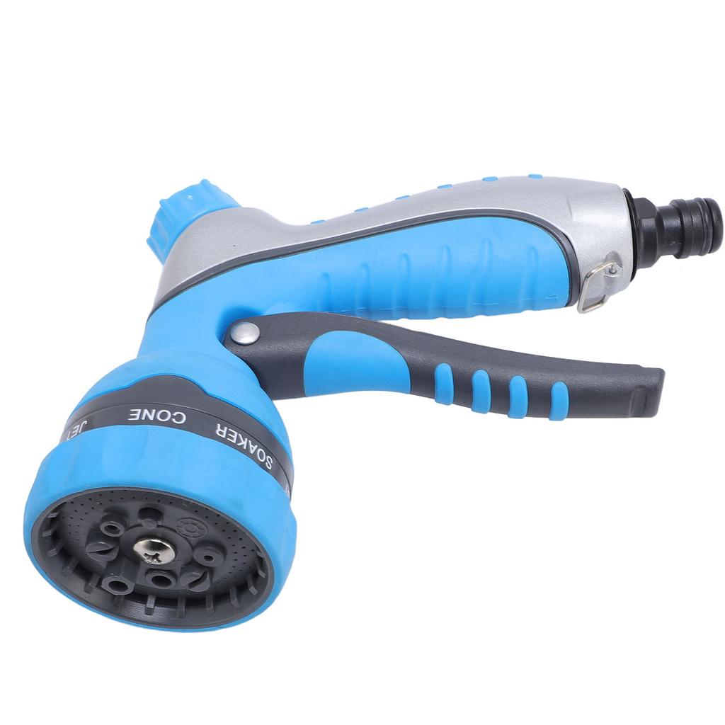 8 Modes Watering Nozzle, Ergonomic Handle, Water-saving Nozzle Design, Lightweight ABS Material, sy Installation and Disassembly, Comfortable Grip