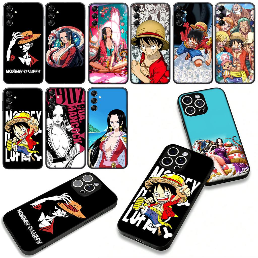 Cover One Piece Luffy Boa Hancock for Motorola Moto G04 G13 G14 G22 G23 G20 G32 G34 G35 G64 G82 G84 G53 G60 G72 E14 E15 E13 Case