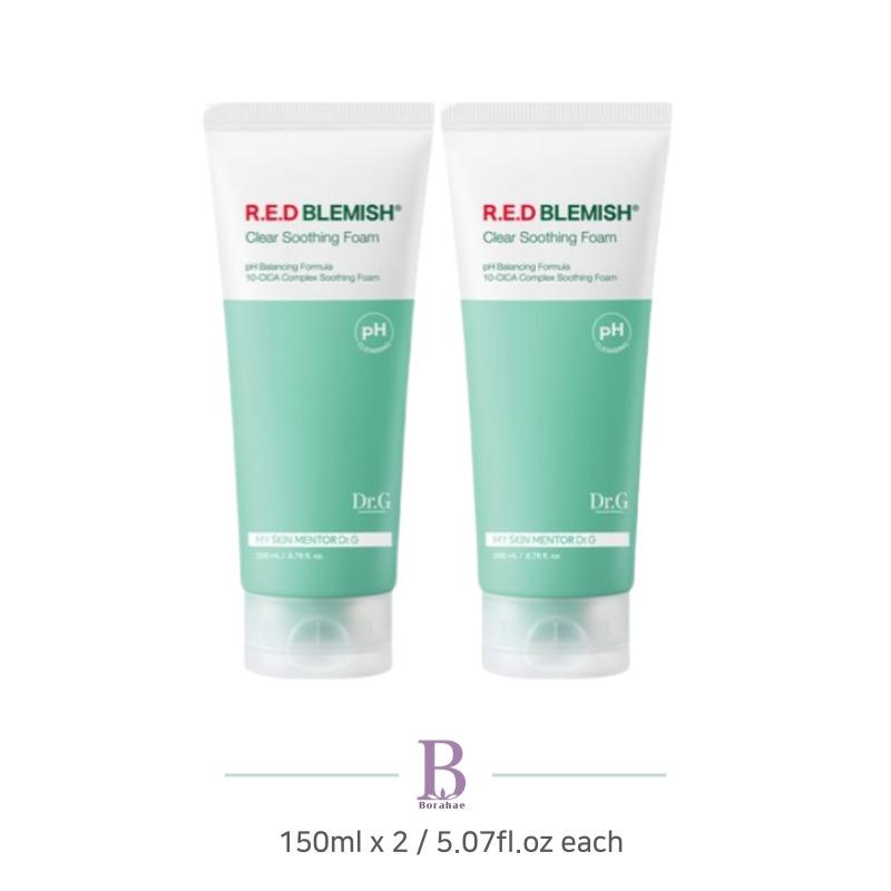 

Dr.G PH Очищающая Красная Пенка для Проблемной Кожи Успокаивающая 150 мл x 2 Набор Дуо 150ml+150ml