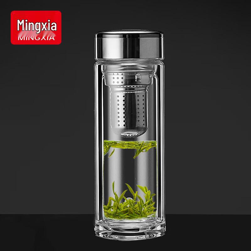 Double-Layer Borosilicate Glass Tea Cup