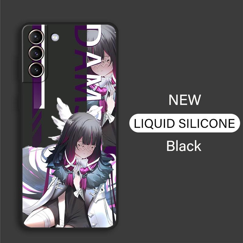 Husă de telefon Genshin Impact Peoples pentru Samsung Galaxy S20 Fe S23 Ultra S10e S9 Plus S8 S21 5g S10 S22 Husă lichidă pătrată de lux