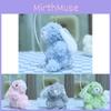 Adorable Plush Rabbit Keychain Cute Long Eared Bunny Doll Soft Toy Accessory For Bags