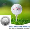 Precision Golf Ball Marker Golf Accessories DIY Golf Marker Golf Ball Liner Golf Alignment Tool Ball Identification Tool