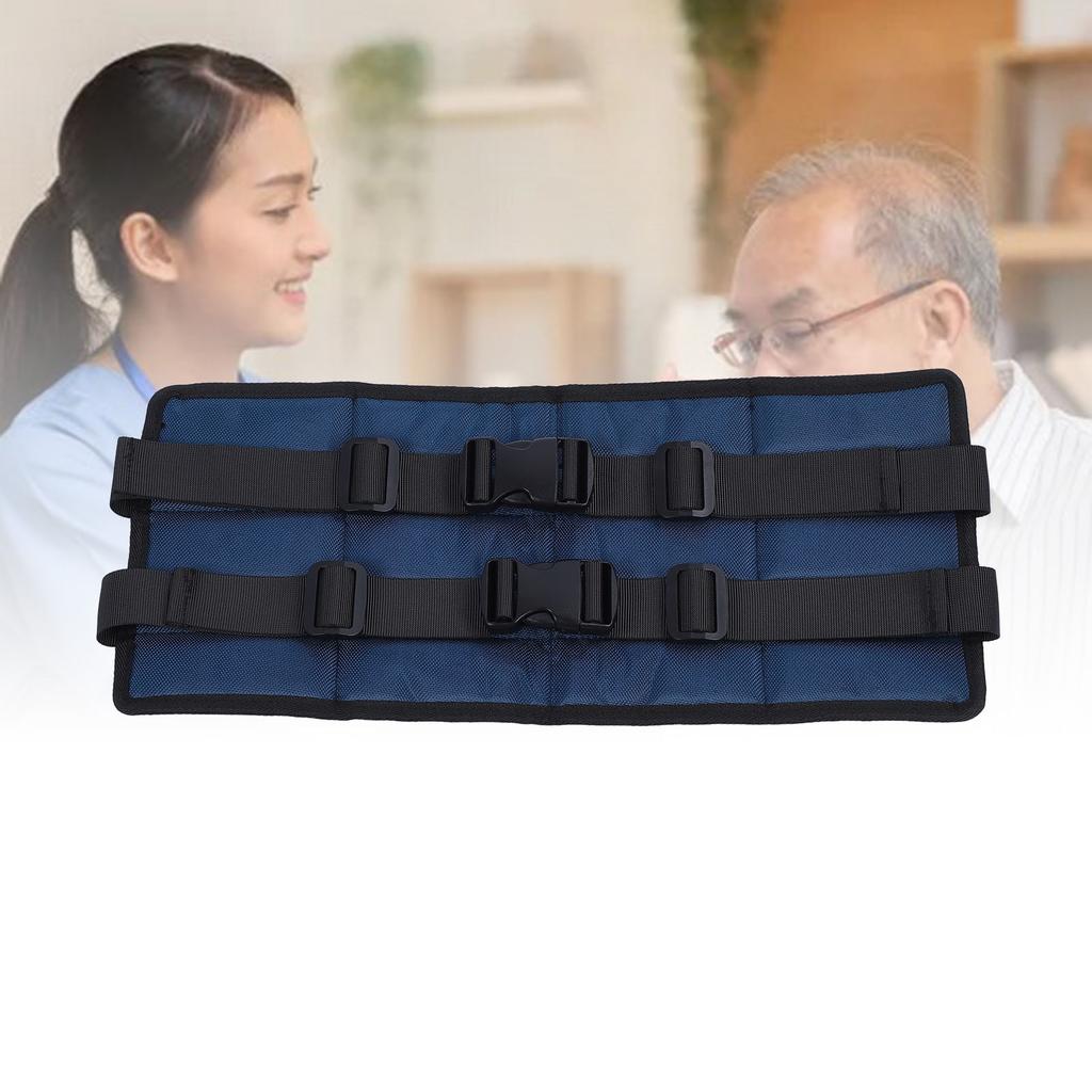 Wide Wheelchair Calf Strap Footrest Adjustable Wheelchair Leg Seat Belt Leg Restraining Strap for Elderly