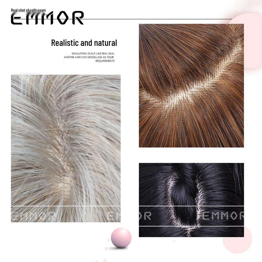 Colorful Cosplay Wig Set for Christmas & Halloween - Anime Style with Air Bangs & Big Waves