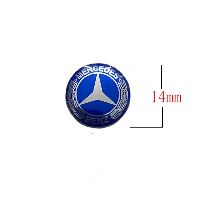 

C200 E200 For Mercedes Benz Car Key Sticker Auto Control Keychain Emblem Accessories For Mercedes Benz AMG Smart W205 C300 W203 2Pcs