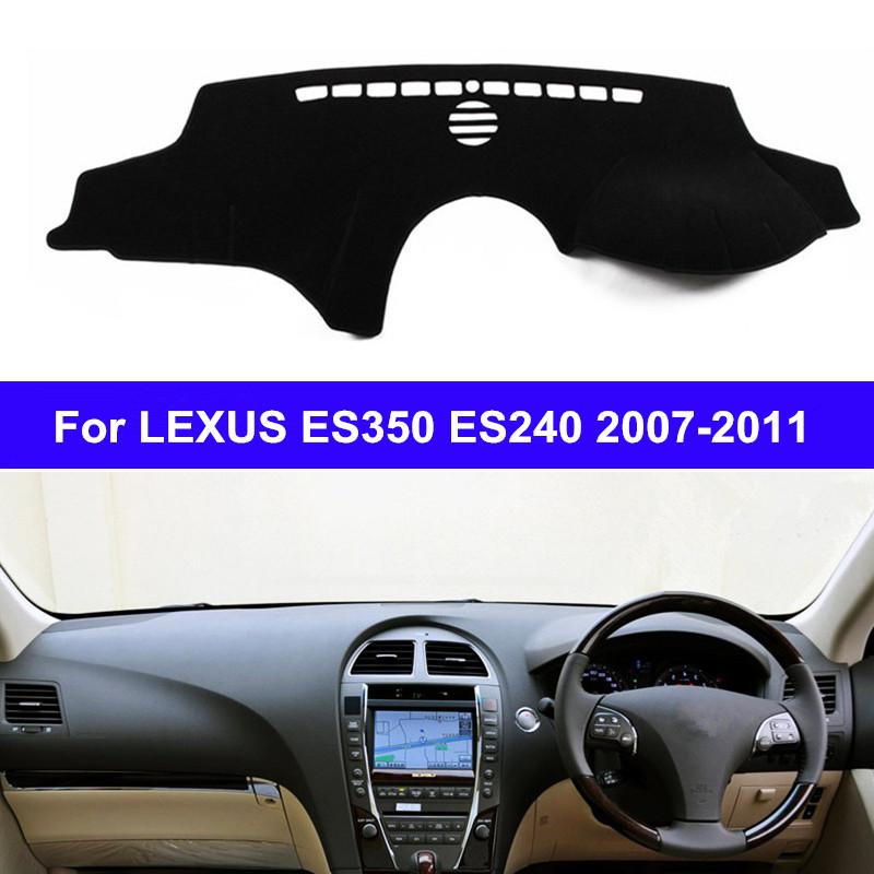 Autozubehör Armaturenbrettabdeckung Armaturenbrettmatte Anti-UV Sonnenblende Teppich Schutzmatte für Lexus ES ES350 ES240 XV40 2007-2011 2012