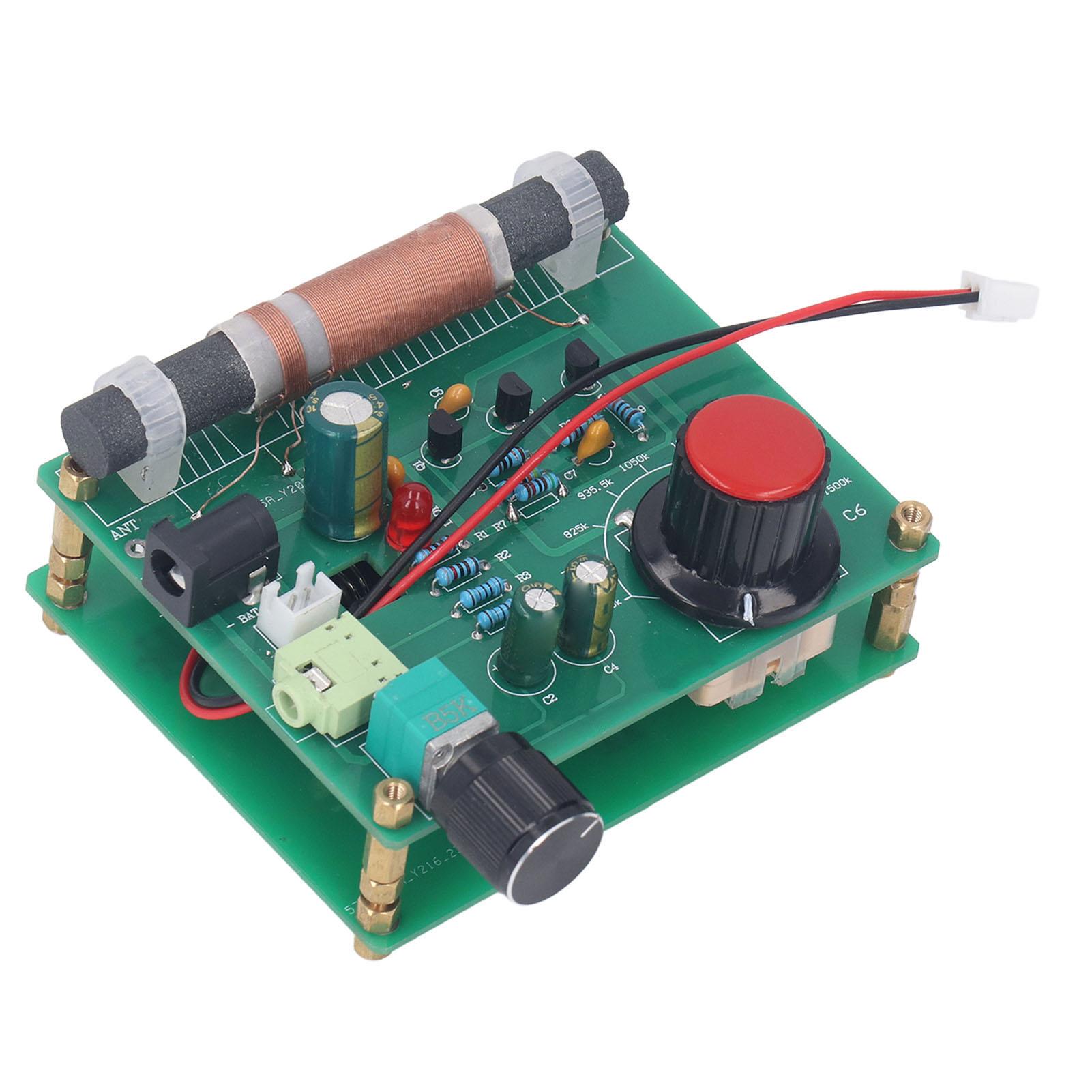 

АМ передавач 600КГц‑1500КГц Амплітудно-модульований передавач 5‑12В з інтерфейсом для навушників 3,5 мм