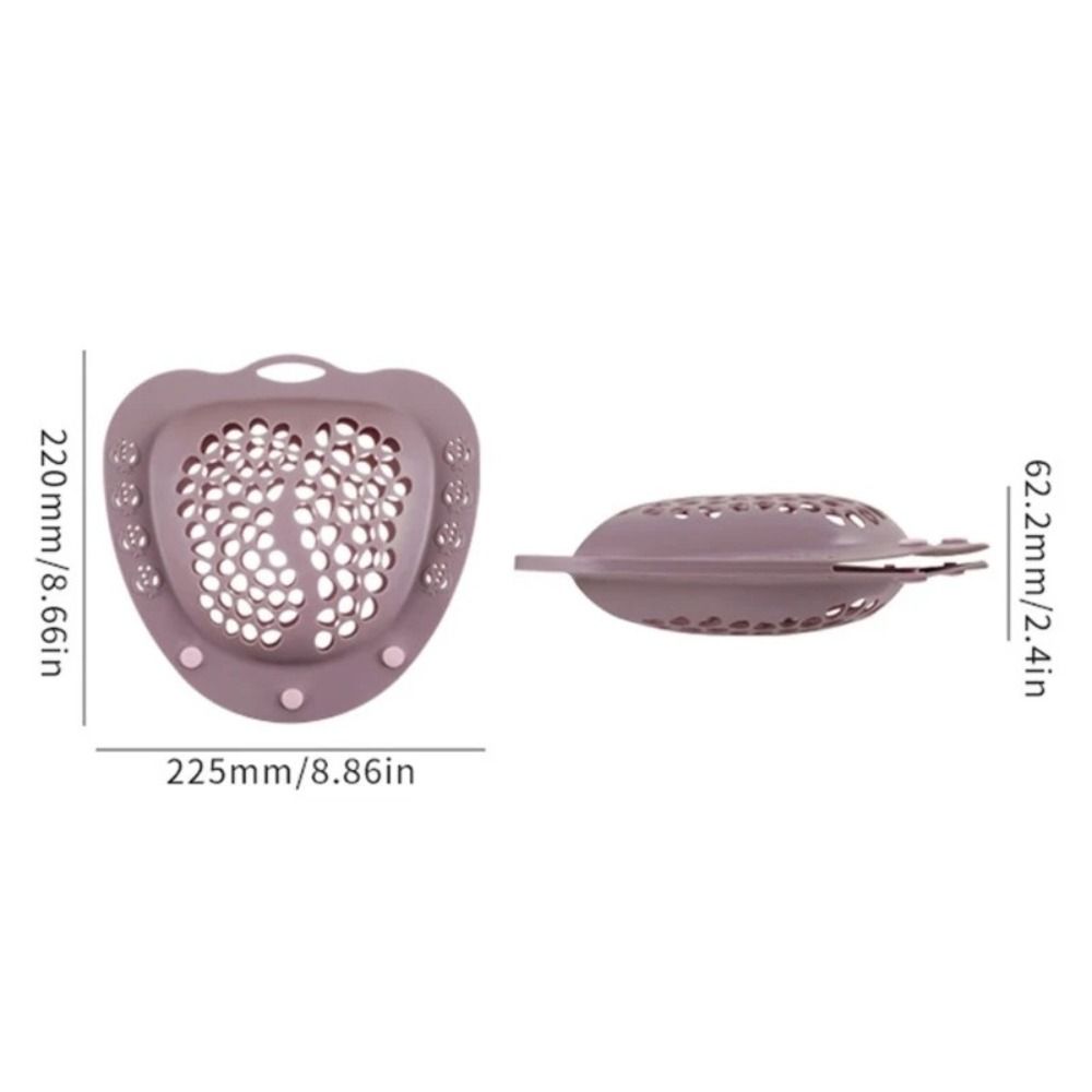 Anti Deformation Bra Wash Bag Heart-Shaped Lingerie Washing Bags Silicone Laundry Bag  Home