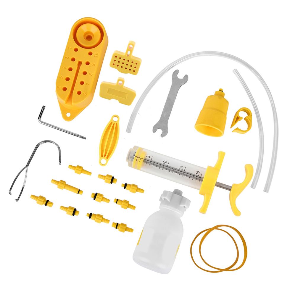 Hydraulic Bicycle Bike Disc Brake Mineral Oil Bleed Repair Tool Kit