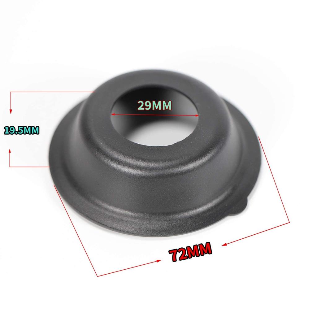 4 Stück/Satz XJR1200 Unterdruckmembran Kompatibel für Yamaha V Typ 2 Zylinder Motorrad Virago XV400 Vmax1200 XJR1200 Mikuni Vergaser