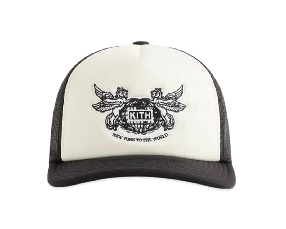 

[USED] Kith Nolan Trucker Hat Black